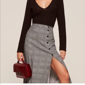 ***ISO*** reformation skirt petite size 4